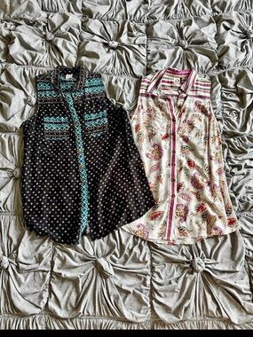 Anthropologie Akemi + Kin Button Down Top bundle